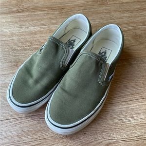 Vans slip ons